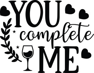 Retro Valentine's Day SVG design cut files