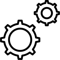 Settings vector design.svg