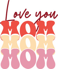 Retro Valentine's Day SVG design cut files