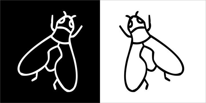Vector, image of various animals. Black and white with transparent background