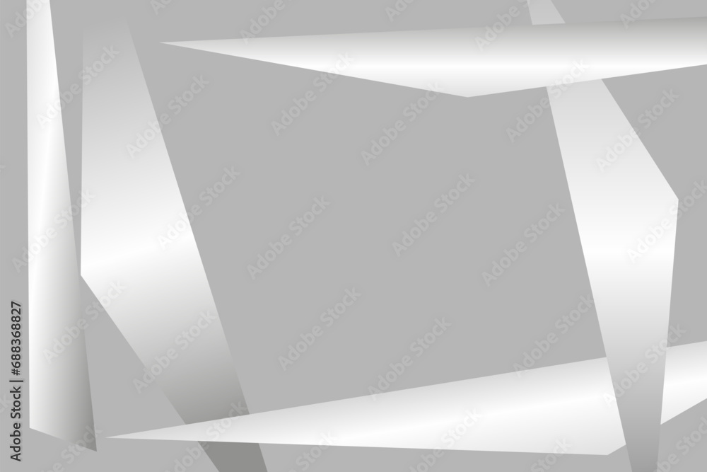 Poster white abstract background illustration, background with white and gray abstract pattern.