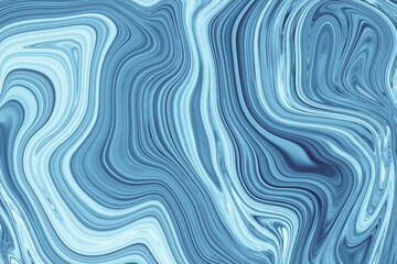 blue marble abstract background. colorful ink watercolor motion wallpaper.