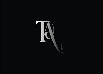 TA letter logo design and initial logo