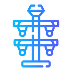 Obraz premium holder Line Gradient Icon