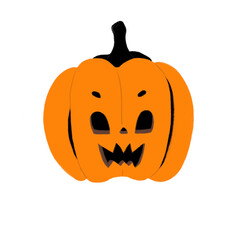 Sculpted Ghost Pumpkins Celebrating Halloween