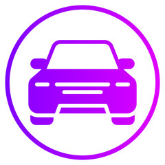 car gradient icon