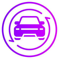 refresh gradient icon