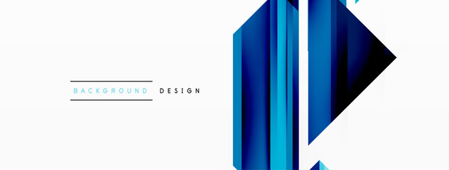 Visually striking background design featuring dynamic geometric lines and arrows. This captivating composition combines movement and precision, creating an engaging and visually appealing graphic