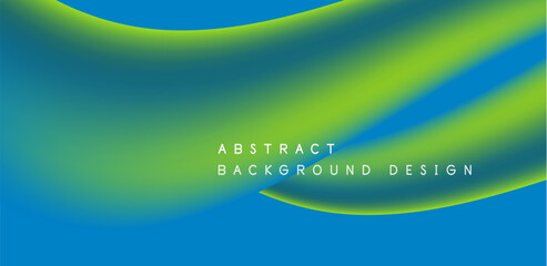 Abstract vector backdrop with fluid, geometric elements. Harmonious blend of form and color, evoking dynamic and captivating visual landscape for wallpaper, banner, background, landing page