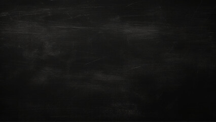 Black abstract lava stone texture background. Sheet of black paper texture background. Blank wide screen Real chalkboard background texture in college concept for back to school panoramic. Black wall. - obrazy, fototapety, plakaty