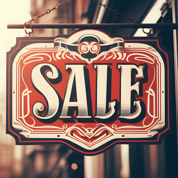 sale signs, banners, old vibes, medieval vibes.
Generative AI
