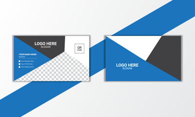 Creative  and Corporate Business Card Template Design