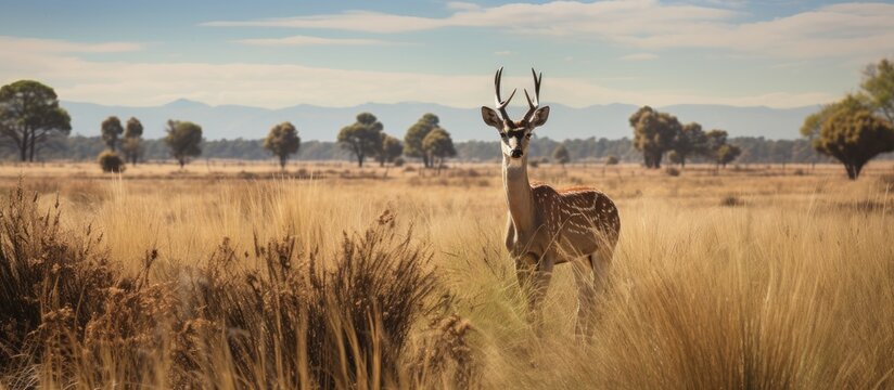 Pampas deer reintroduced to Ibera after habitat destruction in Argentina.
