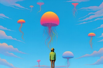 Dreams - Abstract Modern Illustration