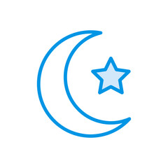 Star icon symbol vector image. Illustration of rating quality and review winner customer graphic design image