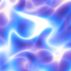 Blue glowing multidimensional plasma force field. Abstract glowing background