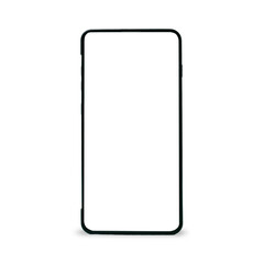 Smart phone mock up, empty blank gadget device screen template, cut out isolated