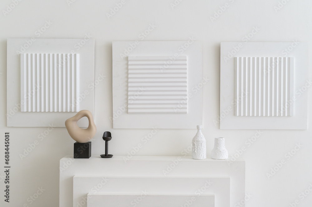 Poster transform your space with a vintage square frame, a blend of modern design and rustic charm, perfect