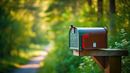 Mailbox Blurred Background