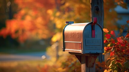 Mailbox Blurred Background
