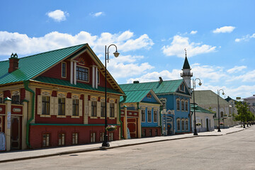Old Tatar settlement in Kazan city center