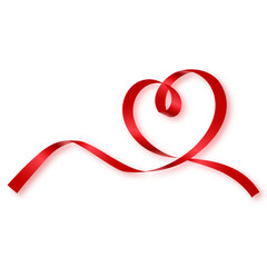 valentines day ribbon vector