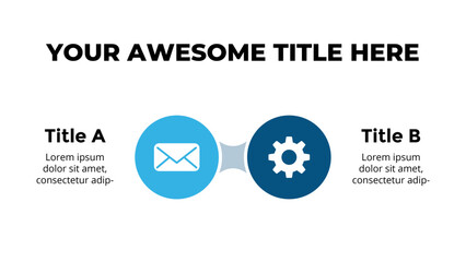 Infographic elements design for presentation, can be used for presentation, workflow layout, diagram, annual report, web design.