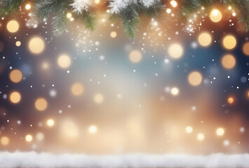 Fototapeta na wymiar christmas background with snowflakes, background
