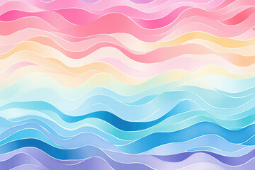 Fototapeta premium Curve illustration wave design pattern background wallpaper abstract