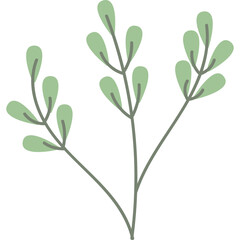 Aesthetic Leaf Element