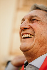 An active senior explores the city, bags in hand, showcasing the simplicity and vibrancy of senior life