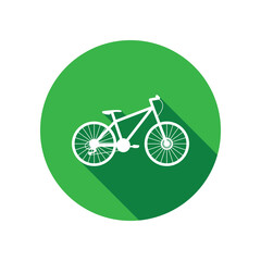 mountain bike icon vector