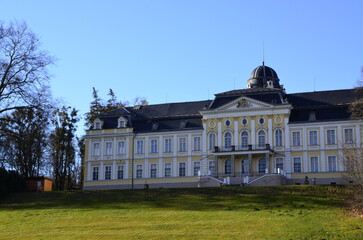 Fototapeta na wymiar beautiful castle in Slezko, Silherovice, Opava, Czech Republic
