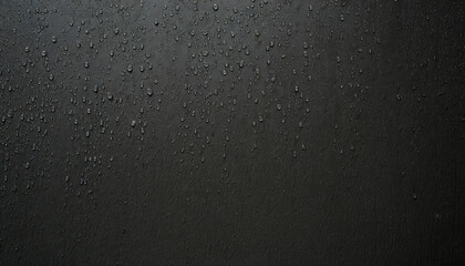 raindrops on a black wall