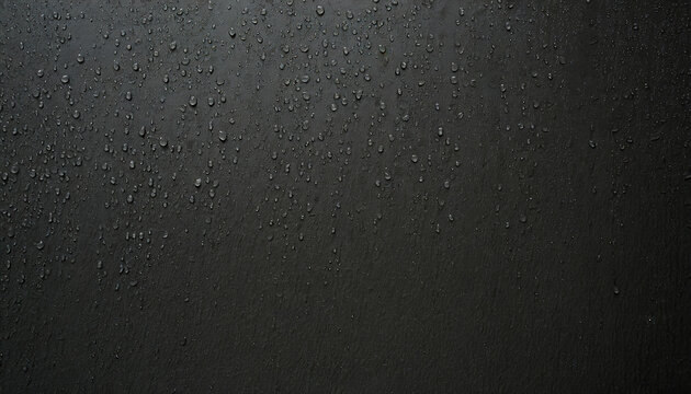 raindrops on a black wall