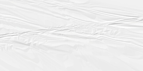 Obraz premium white crumpled paper background texture pattern overlay. wrinkled high resolution arts craft and Seamless white crumpled paper.