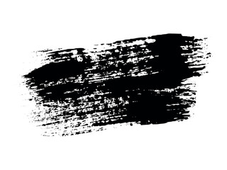 Vector paint brush spot Hand painted background Ink scribble dab clipart