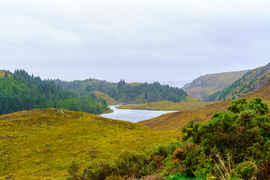 Loch Dubhaird Mor landscape, Northwest Highlands