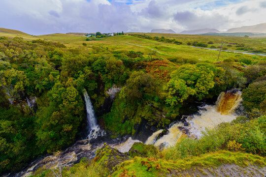 Lealt Falls, in the Isle of Skye