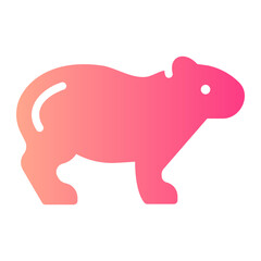 capybara Gradient icon