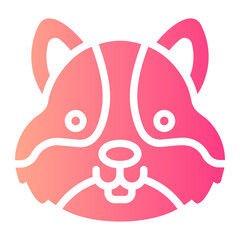 hamsters Gradient icon
