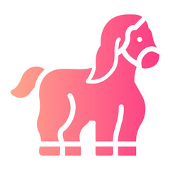 horse Gradient icon