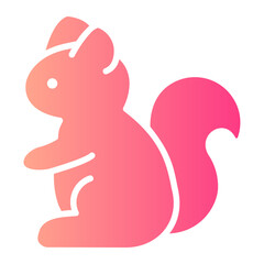 squirrel Gradient icon