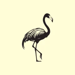Foto op Plexiglas Flamingo Vector Images, illustration of a flamingo © Hera