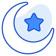 Star icon symbol vector image. Illustration of rating quality and review winner customer graphic design image