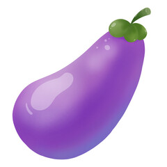 eggplant , eggplant vector illustration logo icon