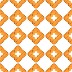 Pattern homemade cookie different taste in pastry biscuit