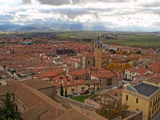 To the north of Madrid sits the rustic city of Ávila. Medieval walls surround the preserved 16th-century town.