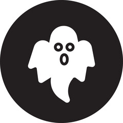 horror glyph icon