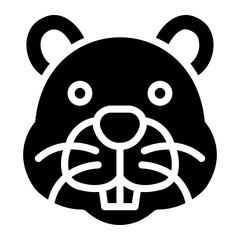 beaver Solid icon